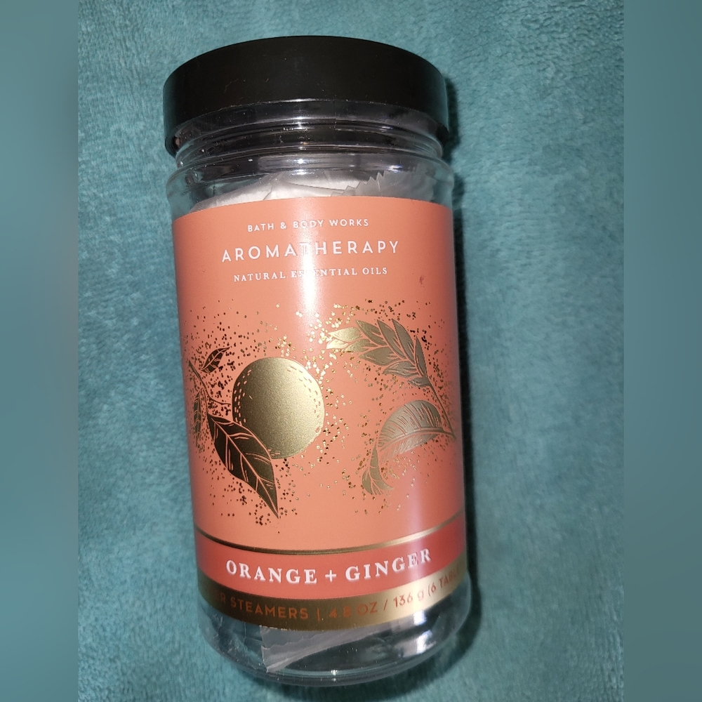 Bath & Body Works ORANGE GINGER SHOWER STEAMERS - 4.8 oz./ 6 Count - NEW